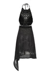 SWAYING/KNIT Crochet Backless Dress SW22SSL38 Black